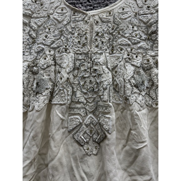 Calypso Saint‎ Barth Women's EdiaSleeveless Beaded Sequin Tank Top Size XS NWT - Picture 11 of 12